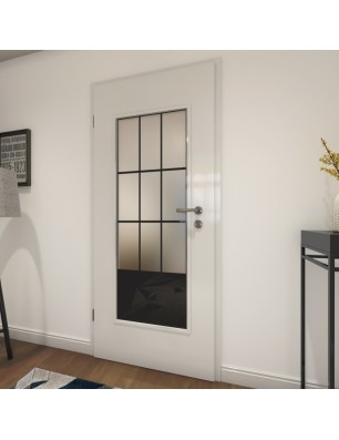 Lichtausschnitt Loft Schwarzlack 38 Blickdicht