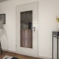 Lichtausschnitt Loft Rosteisen Genietet 24 Auf Grauglas Lichtausschnitt Loft Rosteisen Genietet 24 Auf Grauglas