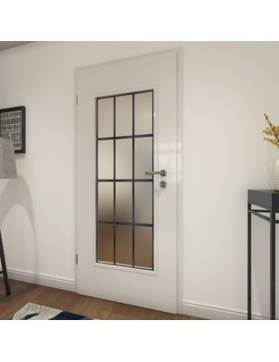 Lichtausschnitt Loft Schwarzeisen Genietet 10 Blickdicht