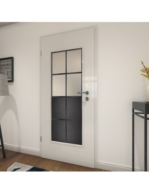 Lichtausschnitt Loft Schwarzeisen Genietet 18 Blickdicht