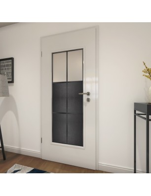 Lichtausschnitt Loft Schwarzeisen Genietet 19 Blickdicht