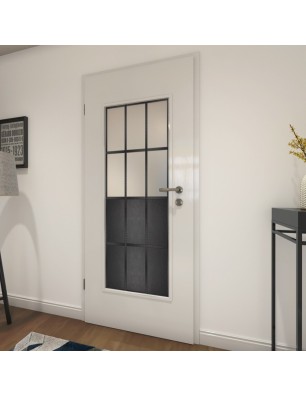 Lichtausschnitt Loft Schwarzeisen Genietet 22 Blickdicht