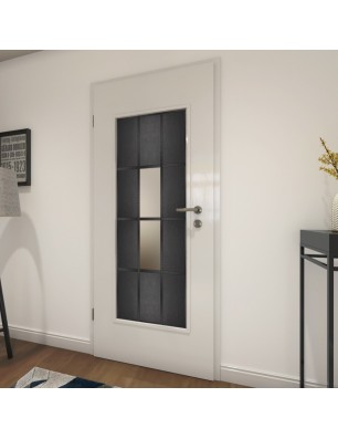 Lichtausschnitt Loft Schwarzeisen Genietet 35 Blickdicht