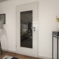 Lichtausschnitt Loft Schwarzeisen Genietet 03 Auf Grauglas Lichtausschnitt Loft Schwarzeisen Genietet 03 Auf Grauglas