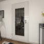 Lichtausschnitt Loft Schwarzeisen Genietet 09 Auf Grauglas Lichtausschnitt Loft Schwarzeisen Genietet 09 Auf Grauglas