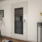Lichtausschnitt Loft Schwarzeisen Genietet 18 Auf Grauglas Lichtausschnitt Loft Schwarzeisen Genietet 18 Auf Grauglas