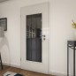 Lichtausschnitt Loft Schwarzeisen Genietet 24 Auf Grauglas Lichtausschnitt Loft Schwarzeisen Genietet 24 Auf Grauglas