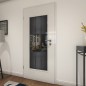 Lichtausschnitt Loft Schwarzeisen Genietet 33 Auf Grauglas Lichtausschnitt Loft Schwarzeisen Genietet 33 Auf Grauglas