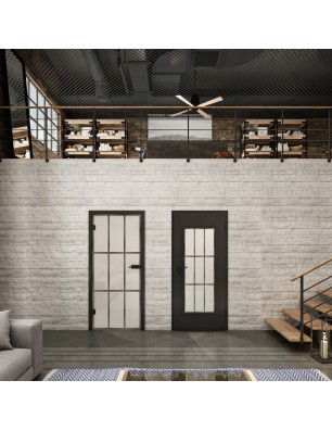 Lichtausschnitt Loft Rosteisen Genietet 11 Blickdicht