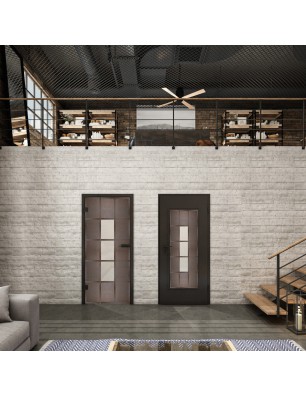 Lichtausschnitt Loft Rosteisen Genietet 34 Blickdicht