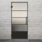 Pendeltür Loft Schwarzlack 31 Blickdicht Pendeltür Loft Schwarzlack 31 Blickdicht