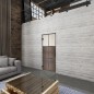 Pendeltür Loft Rosteisen Genietet 19 Blickdicht Pendeltür Loft Rosteisen Genietet 19 Blickdicht
