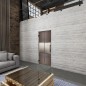 Pendeltür Loft Rosteisen Genietet 30 Blickdicht Pendeltür Loft Rosteisen Genietet 30 Blickdicht