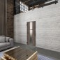 Pendeltür Loft Rosteisen Genietet 36 Blickdicht Pendeltür Loft Rosteisen Genietet 36 Blickdicht