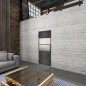 Pendeltür Loft Schwarzeisen Genietet 25 Blickdicht Pendeltür Loft Schwarzeisen Genietet 25 Blickdicht