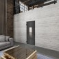 Pendeltür Loft Schwarzeisen Genietet 35 Blickdicht Pendeltür Loft Schwarzeisen Genietet 35 Blickdicht