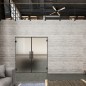 Pendeltür Loft Schwarzlack 18 Blickdicht Pendeltür Loft Schwarzlack 18 Blickdicht