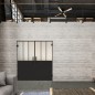 Pendeltür Loft Schwarzlack 30 Blickdicht Pendeltür Loft Schwarzlack 30 Blickdicht