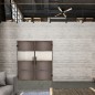 Pendeltür Loft Rosteisen Genietet 26 Blickdicht Pendeltür Loft Rosteisen Genietet 26 Blickdicht