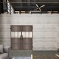 Pendeltür Loft Rosteisen Genietet 32 Blickdicht Pendeltür Loft Rosteisen Genietet 32 Blickdicht