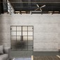 Pendeltür Loft Schwarzeisen Genietet 05 Blickdicht Pendeltür Loft Schwarzeisen Genietet 05 Blickdicht