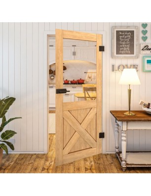 Ganzglastür - Country Sonoma Eiche Model 52-modernes Zuhause