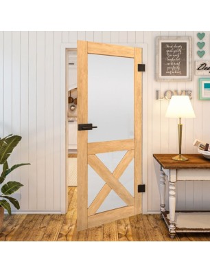 Ganzglastür - Country Sonoma Eiche Model 53-modernes Zuhause