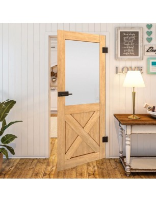 Ganzglastür - Country Sonoma Eiche Model 54-modernes Zuhause