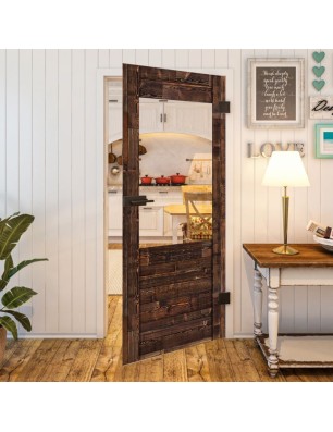 Ganzglastür - Country Altholz Astig Model 12