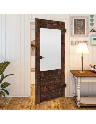 Ganzglastür - Country Altholz Astig Model 14