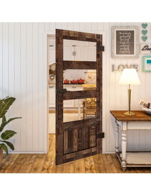 Ganzglastür - Country Altholz Astig Model 33