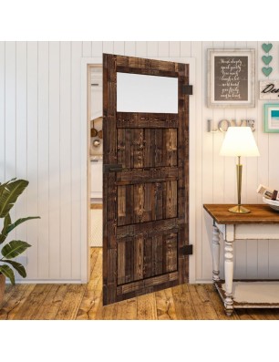 Ganzglastür - Country Altholz Astig Model 35