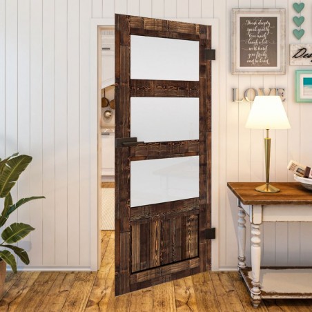 Ganzglastür - Country Altholz Astig Model 37