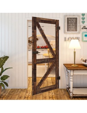 Ganzglastür - Country Altholz Astig Model 42