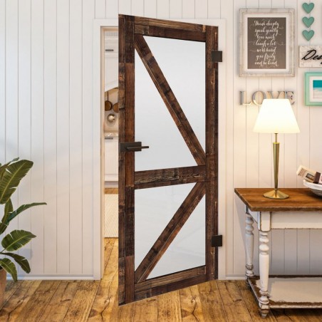 Ganzglastür - Country Altholz Astig Model 44