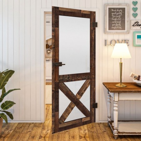 Ganzglastür - Country Altholz Astig Model 54