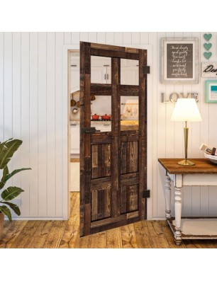 Ganzglastür - Country Altholz Astig Model 62