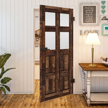 Ganzglastür - Country Altholz Astig Model 65