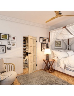 Ganzglastür - Country Astkiefer Model 60 - modernes Zuhause