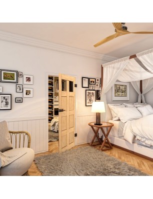 Ganzglastür - Country Sonoma Eiche Model 63-modernes Zuhause