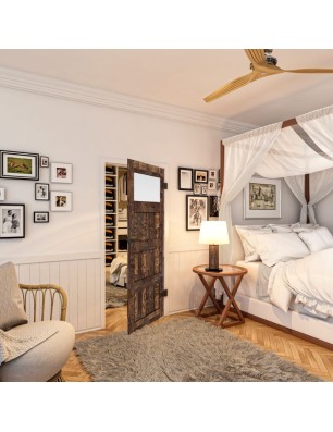 Ganzglastür - Country Altholz Astig Model 35