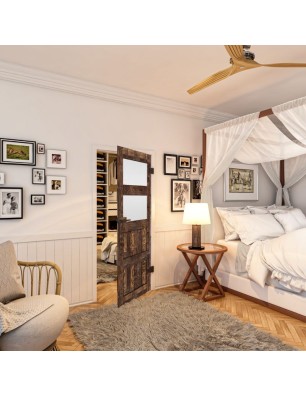 Ganzglastür - Country Altholz Astig Model 36