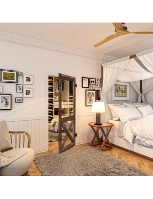 Ganzglastür - Country Altholz Astig Model 52