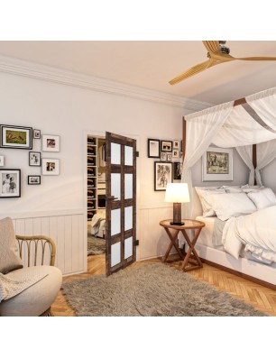 Ganzglastür - Country Altholz Astig Model 66