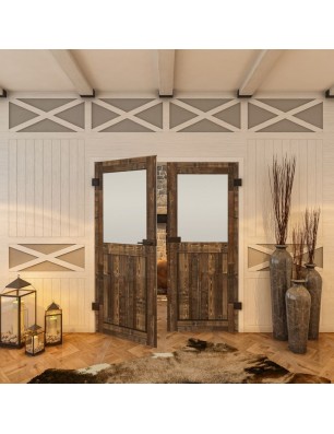 Ganzglastür - Country Altholz Astig Model 23