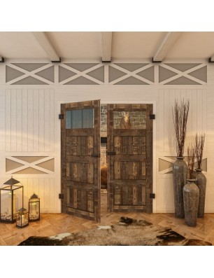 Ganzglastür - Country Altholz Astig Model 31