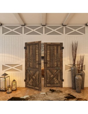 Ganzglastür - Country Altholz Astig Model 50