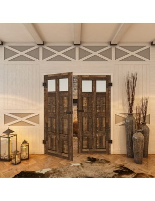 Ganzglastür - Country Altholz Astig Model 64