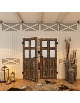 Ganzglastür - Country Altholz Astig Model 65