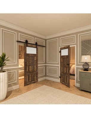 Ganzglastür - Country Altholz Astig Model 35